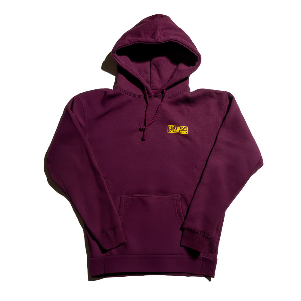 Veselka Coffee Shop vintage hoodie front