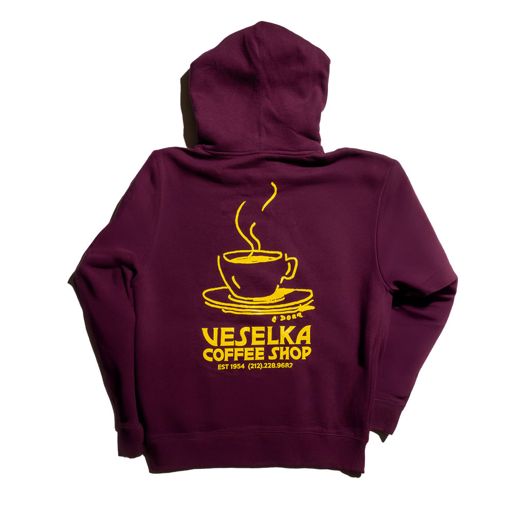 Veselka Coffee Shop vintage hoodie back