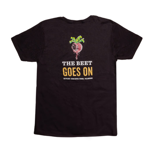 The Beet Goes On t-shirt back