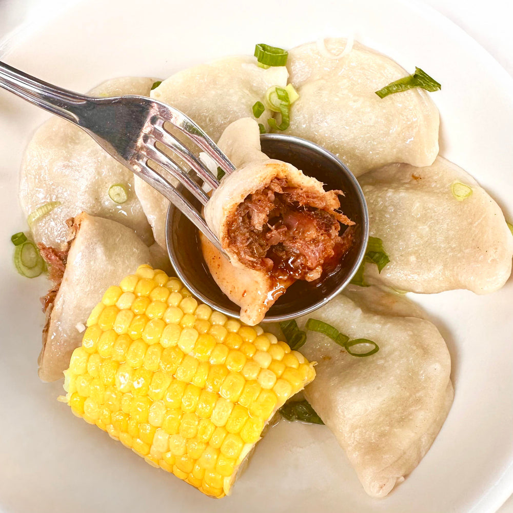 BBQ Pulled Pork Pierogi 2