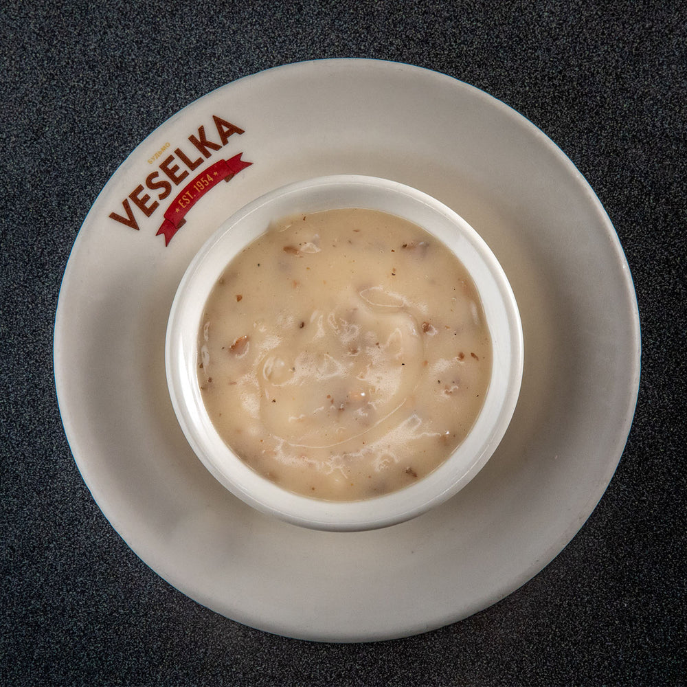 Mushroom Gravy Veselka 1