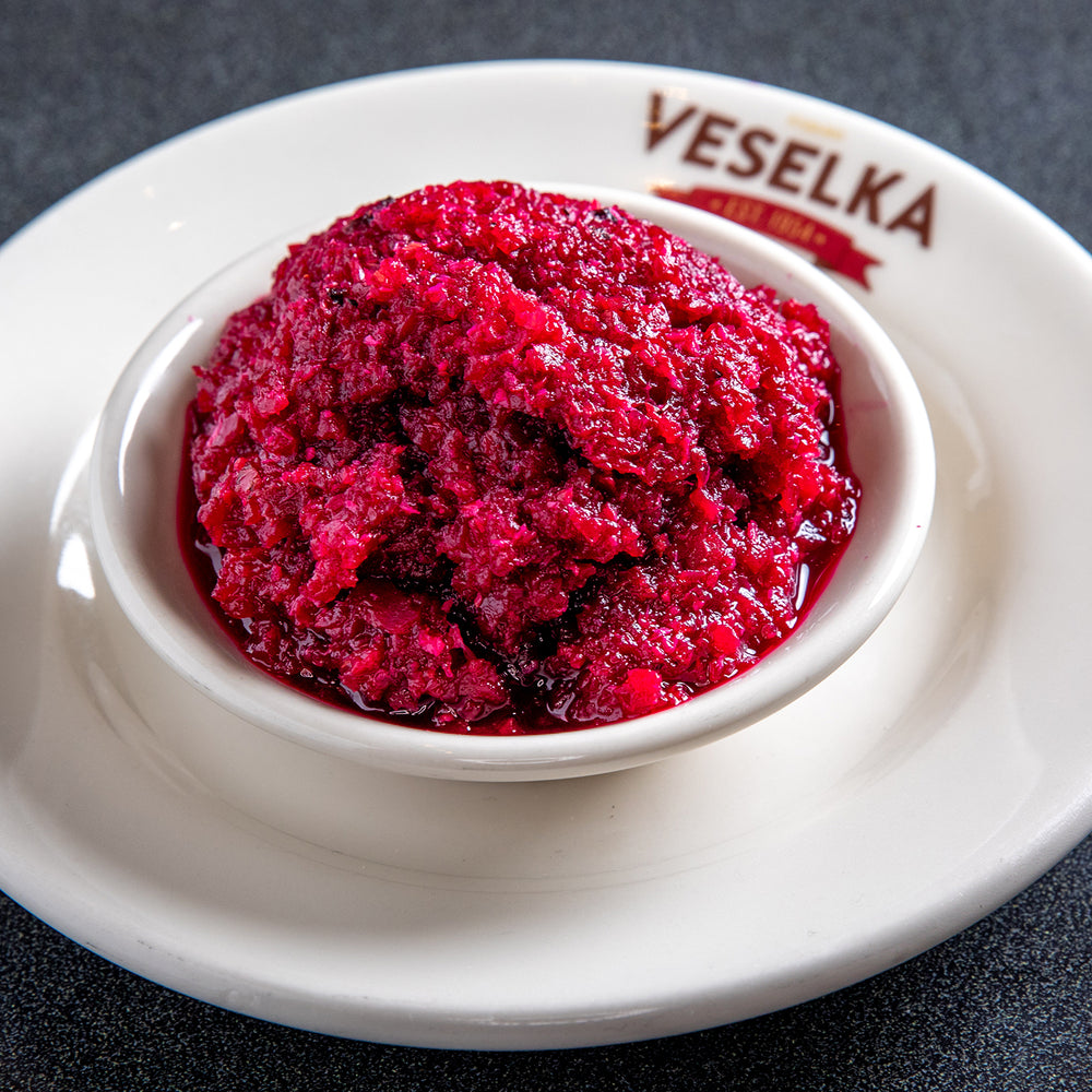 Beet and Horseradish Salad Veselka 1