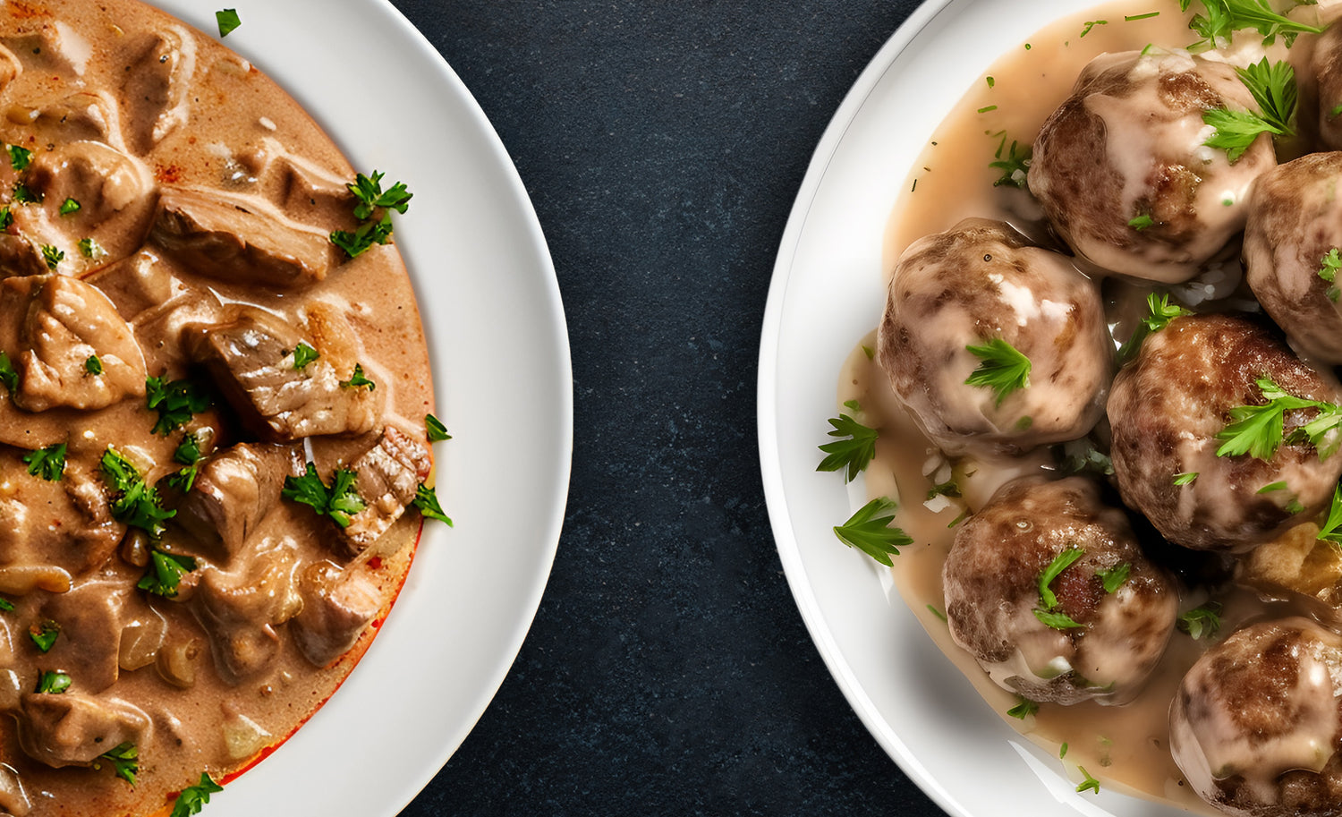 Beef Stroganoff vs Swedish Meatballs What’s the Difference?