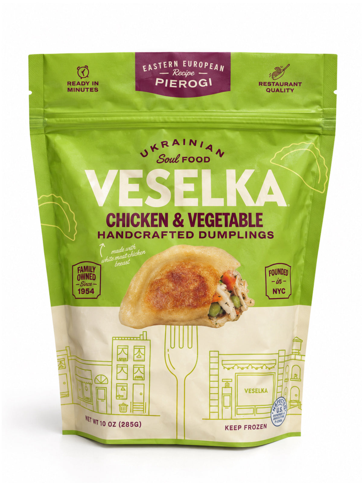 Chicken & Vegetable Pierogi