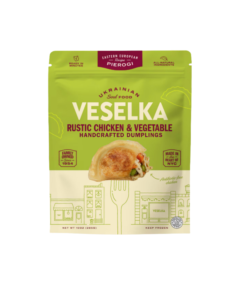 Chicken & Vegetable Pierogi