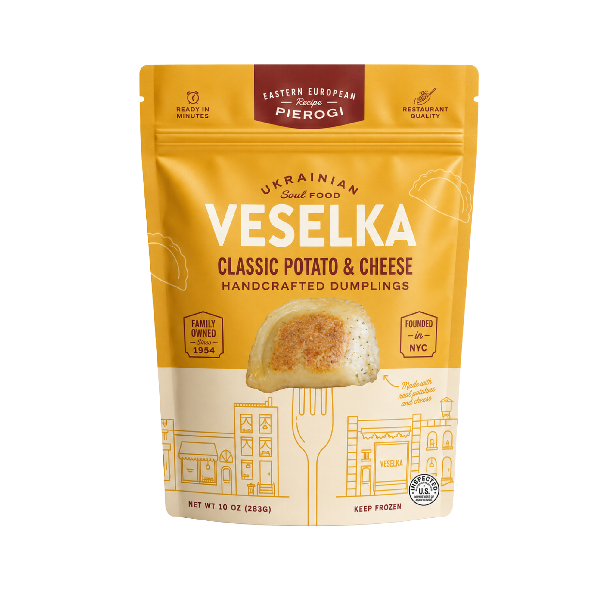 Potato & Cheese Pierogi