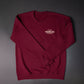 Veselka Burgundy Crew Neck Sweatshirt
