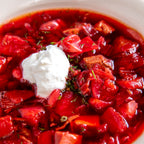 Soup and Pierogi - Borscht