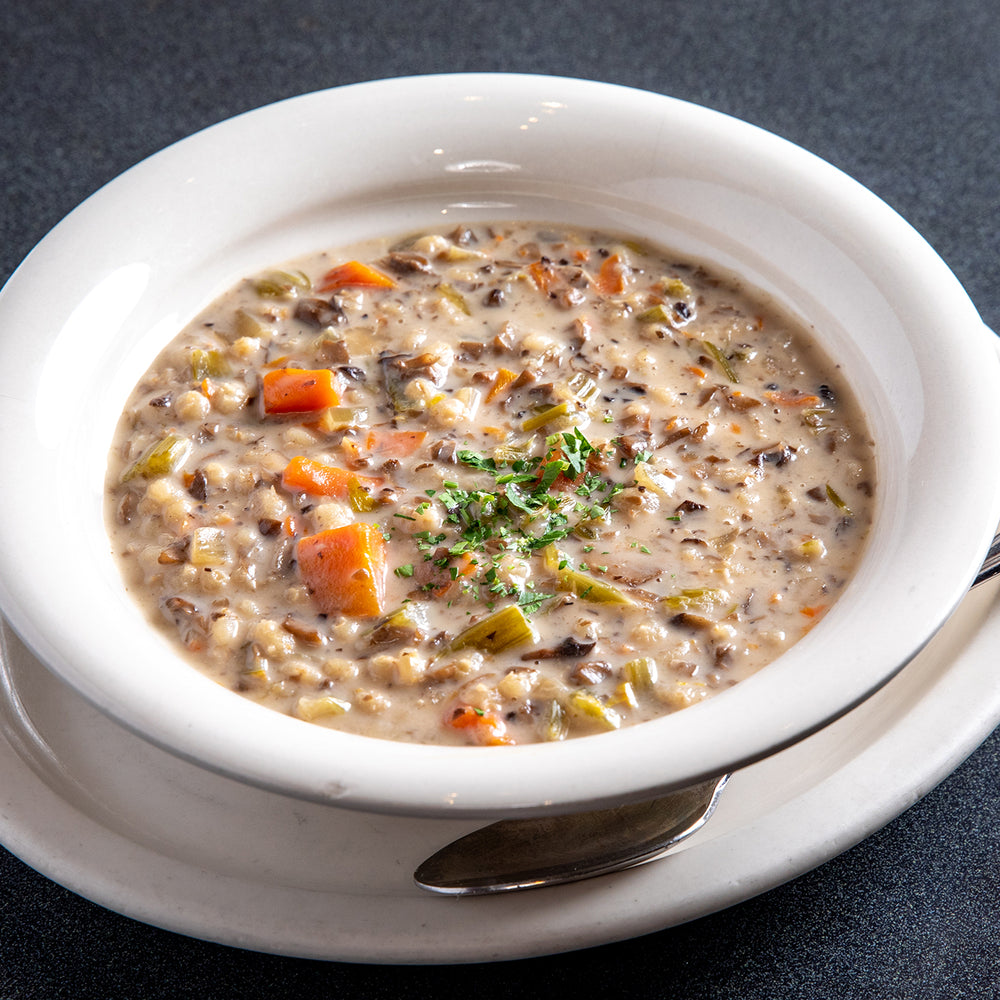 Mushroom Barley Soup Veselka 1