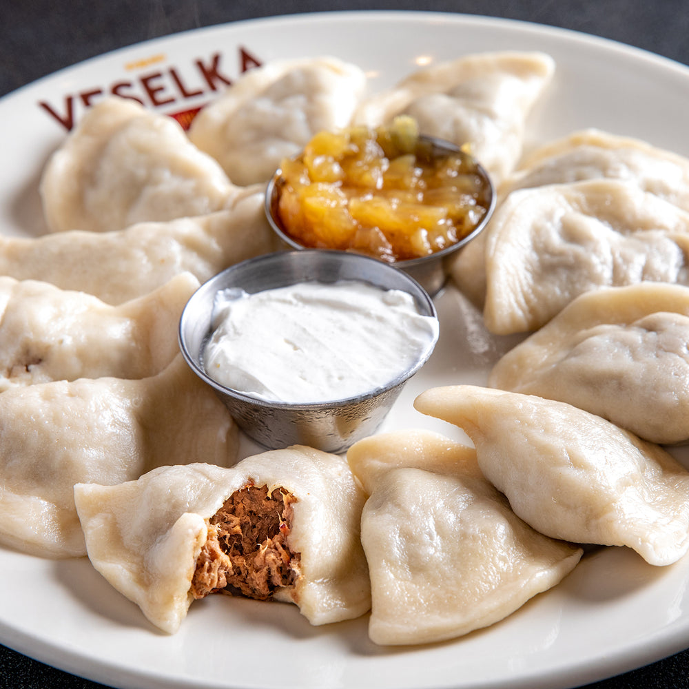 Meat Pierogi Veselka 3