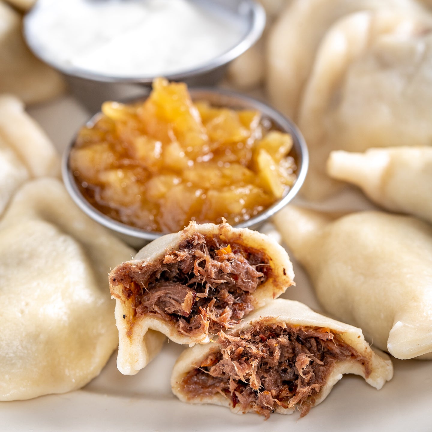 The Essential Ukrainian Dinner - Short Rib Pierogi 