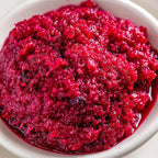 Beet Horseradish Salad - close up