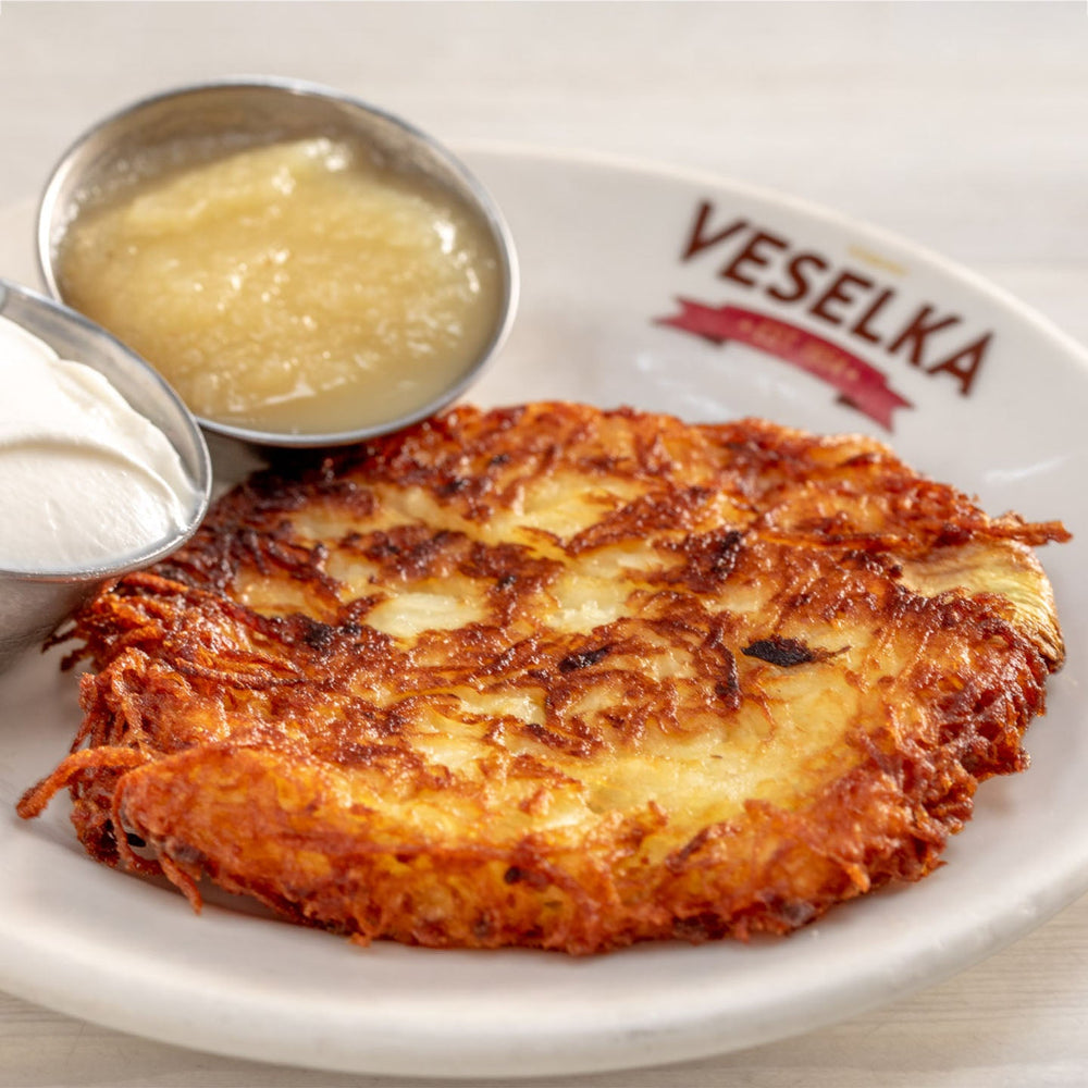 Potato Pancakes Add On Veselka 2